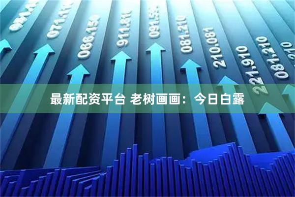 最新配资平台 老树画画：今日白露